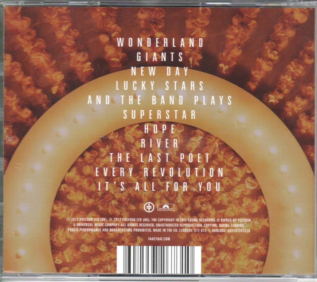 Take That (Boy Band) - Wonderland - Cd