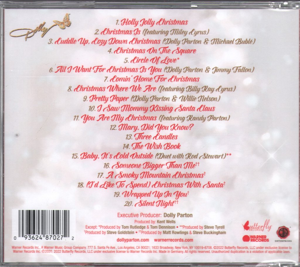 Dolly Parton - A Holly Dolly Christmas - Cd