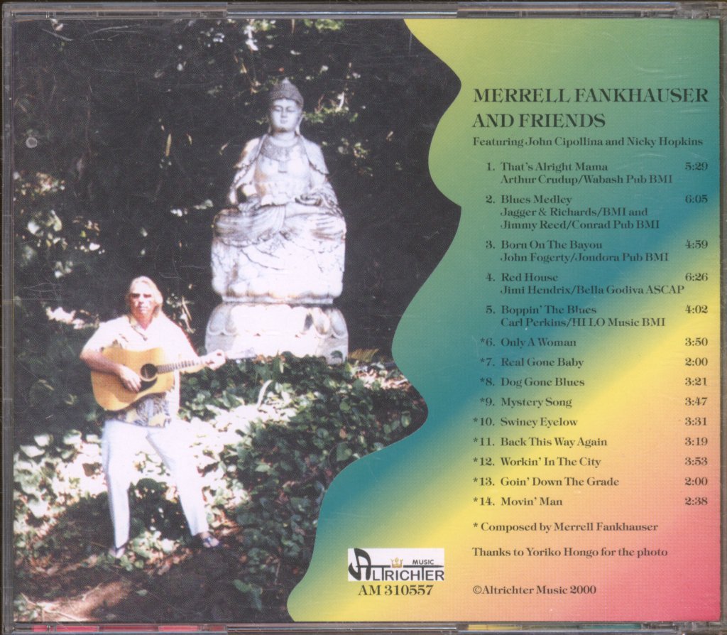 Merrell Fankhauser - And Friends Featuring John Cipollina And Nicky Hopkins - Cd