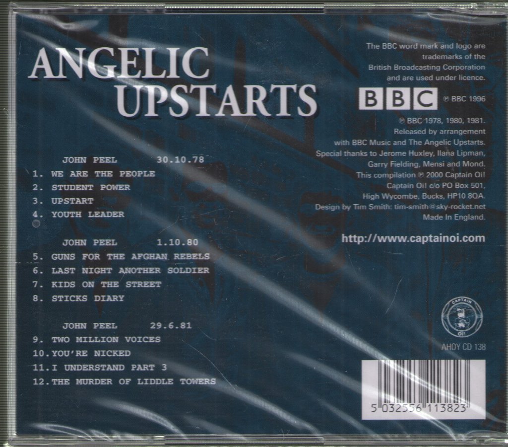 Angelic Upstarts - BBC Punk Sessions - Cd