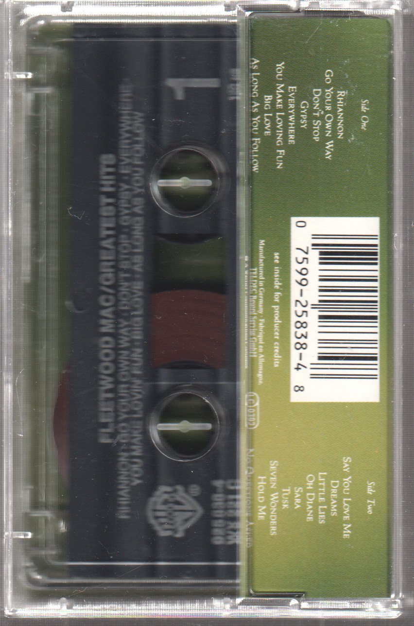 Fleetwood Mac - Greatest Hits - Cassette