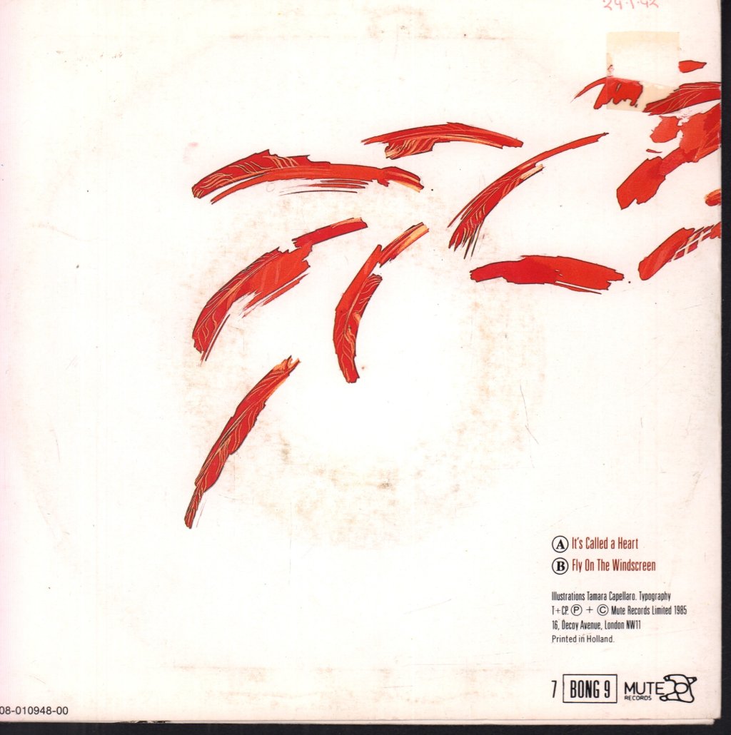 Depeche Mode - It's Called A Heart - 7 Inch