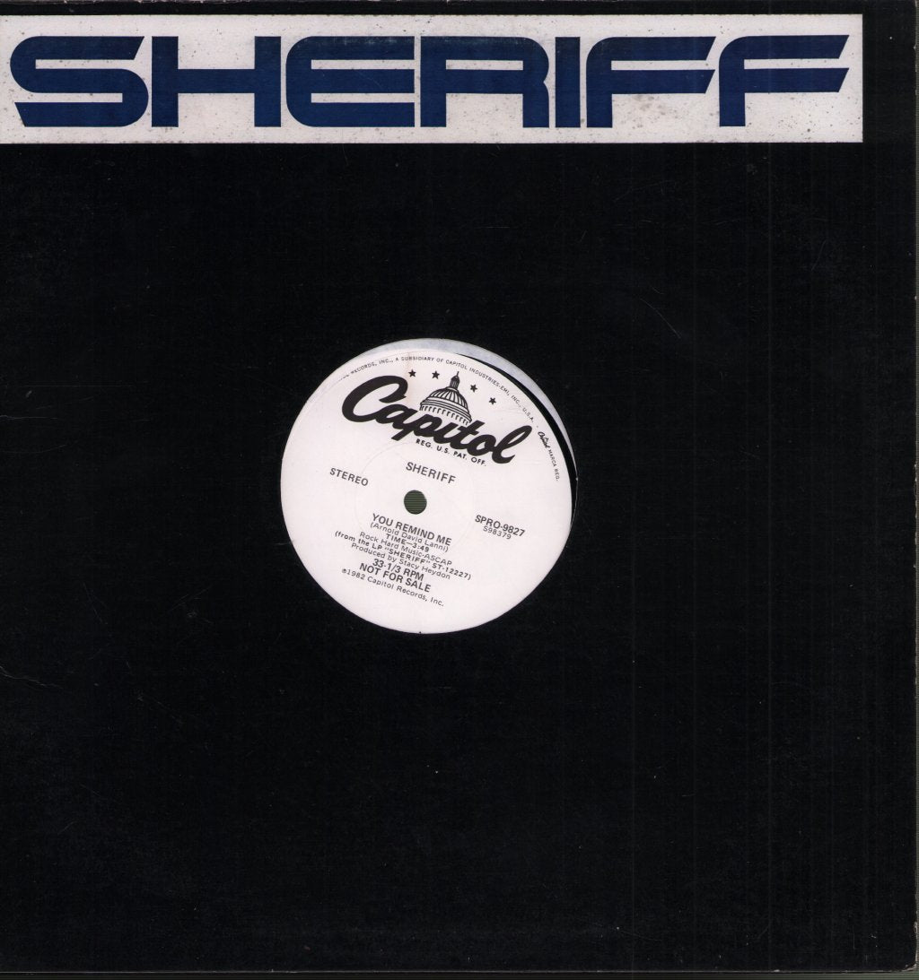 Sheriff - You Remind Me / Makin' My Way - 12 Inch