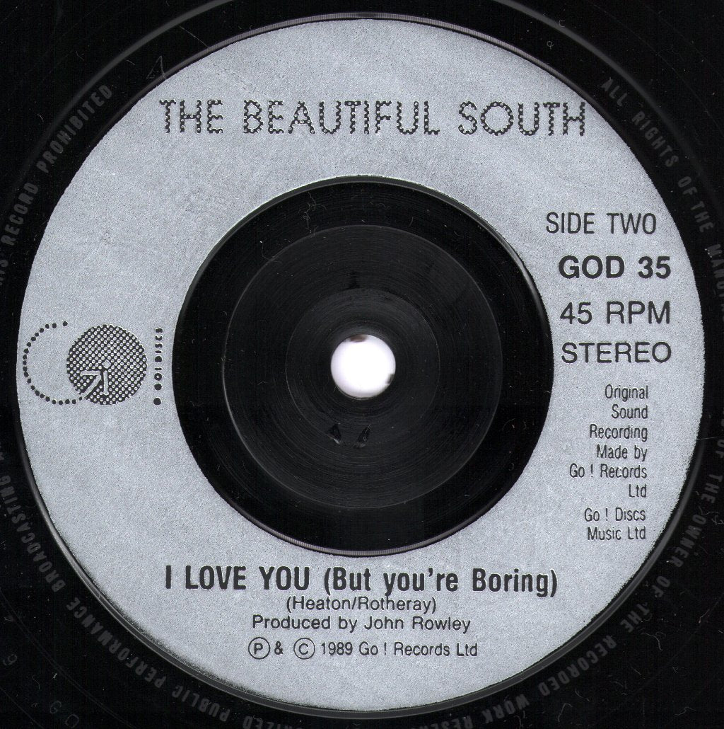 Beautiful South - You Keep It All In - 7 Inch