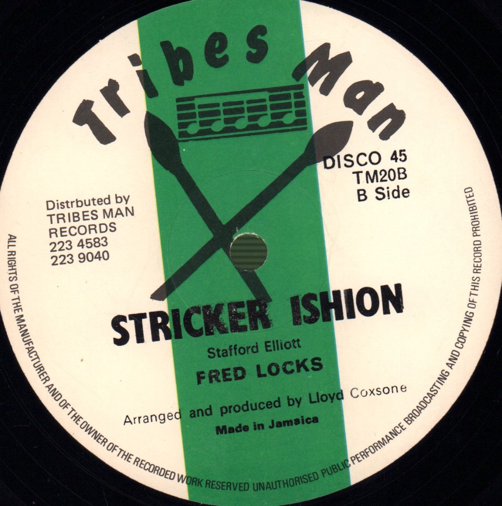 Fred Locks - Love And Only Love / Stricker Ishion - 12 Inch