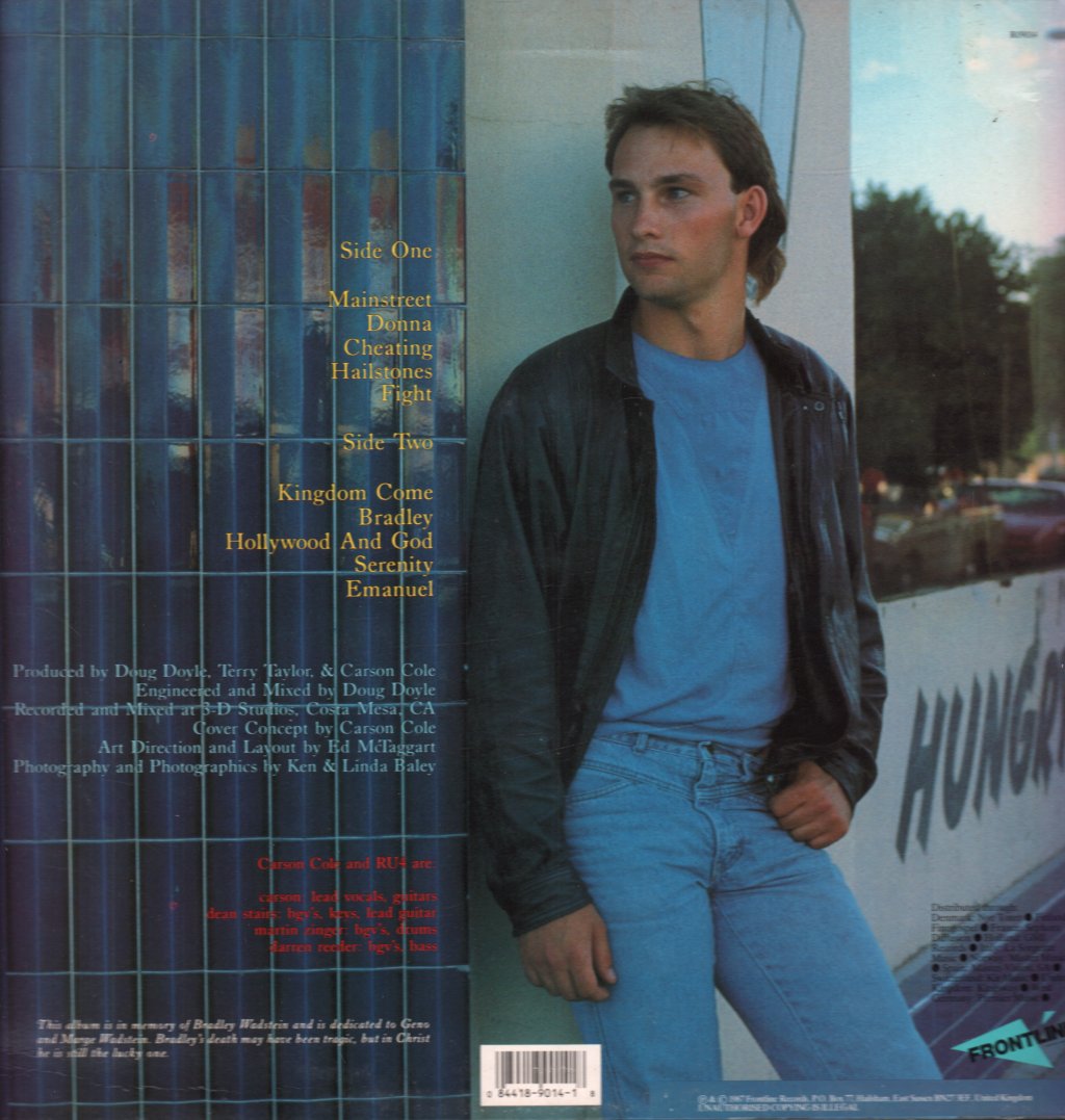 Carson Cole And RU4 - Mainstreet - Lp