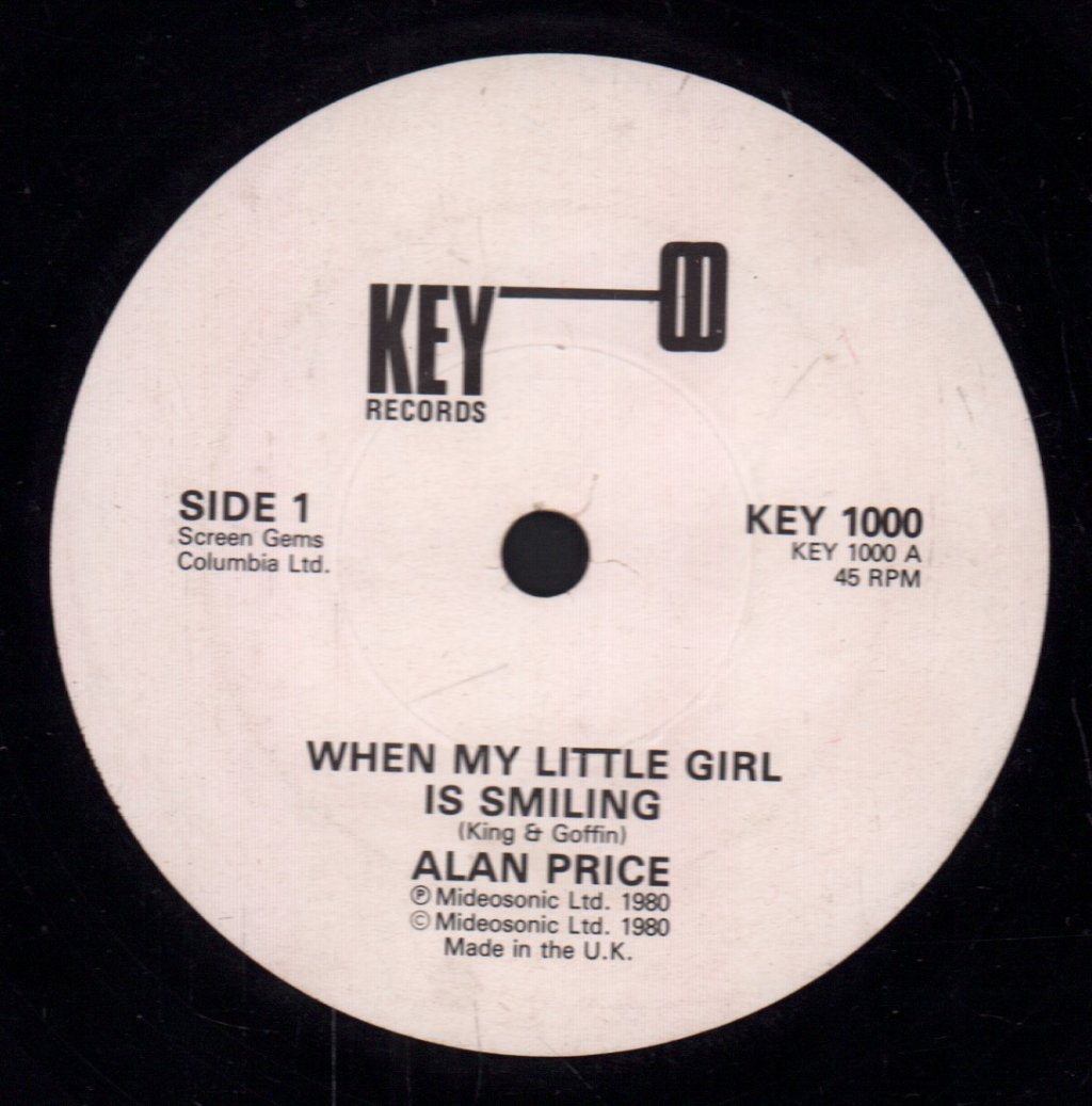 Alan Price - When My Little Girl Is Smiling - 7 Inch