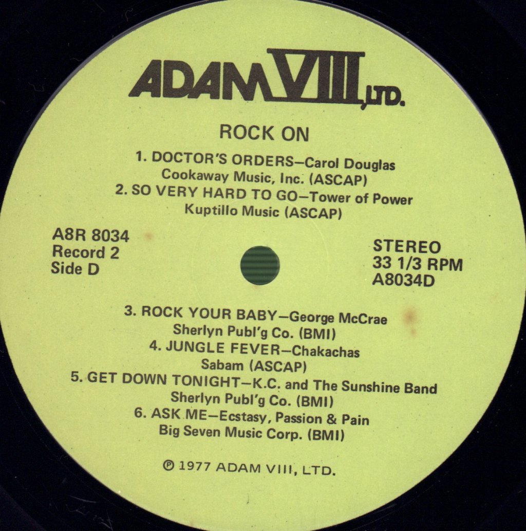 Various Artists - Rock On - Double Lp