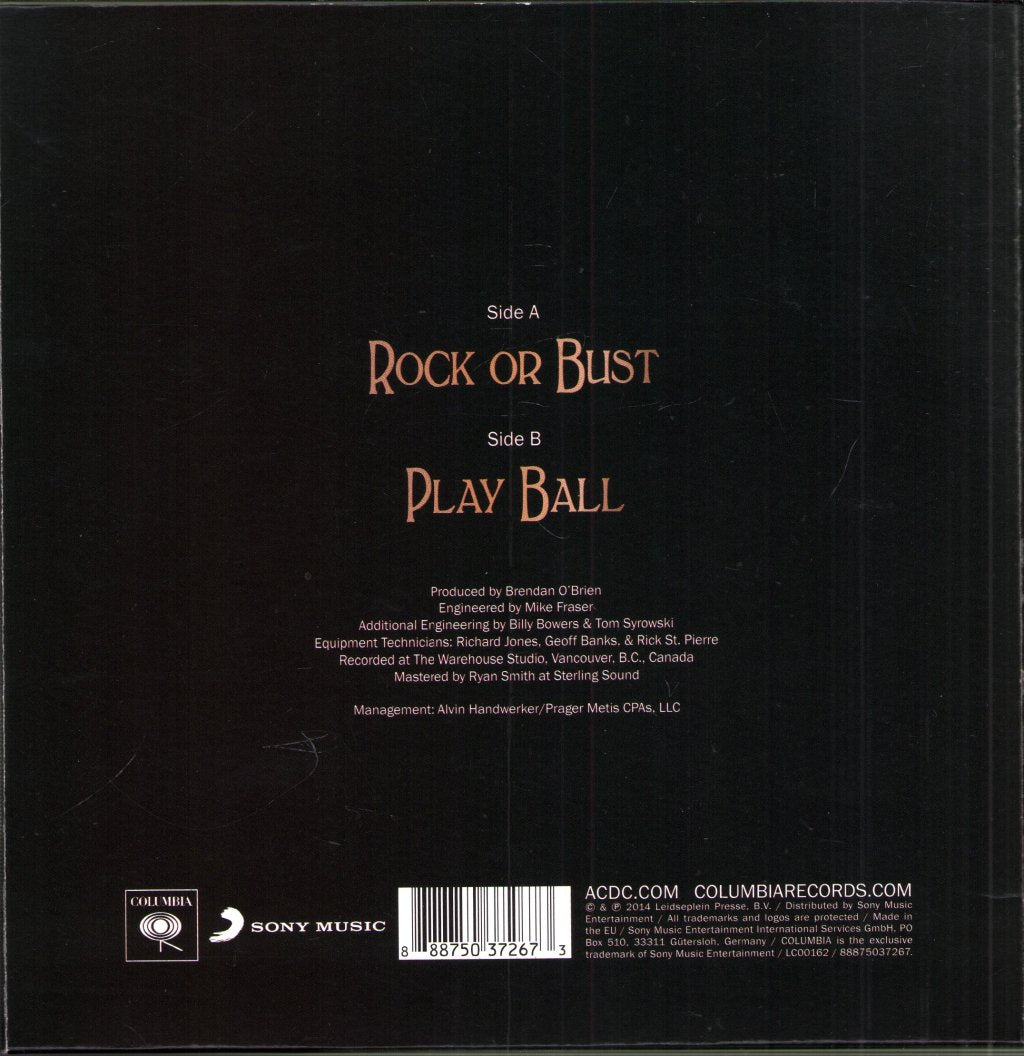 AC/DC - Rock Or Bust - 7 Inch