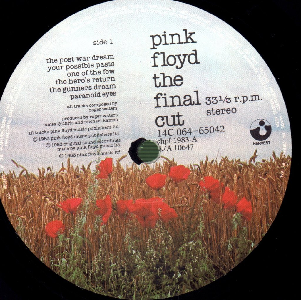 Pink Floyd - Final Cut - Lp