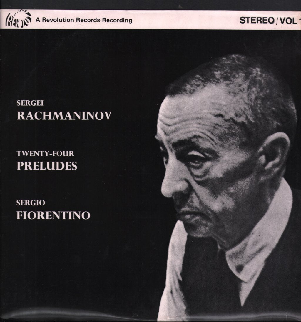 Sergio Fiorentino - Sergei Rachmaninov - Twenty-Four Preludes - Lp