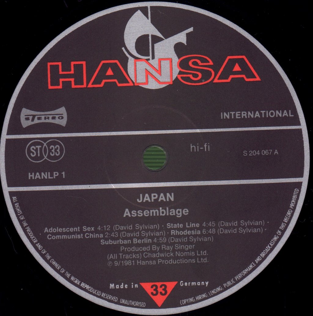 Japan - Assemblage - Lp