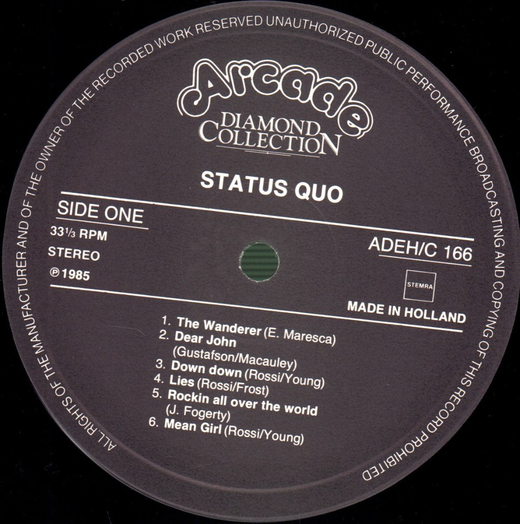 Status Quo - Complete Hit Album - Double Lp