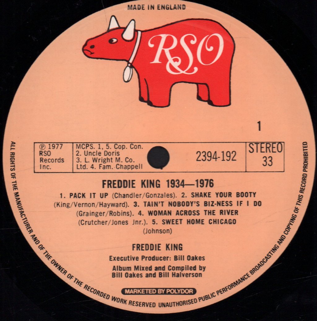 Freddie King - Freddie King 1934-1976 - Lp