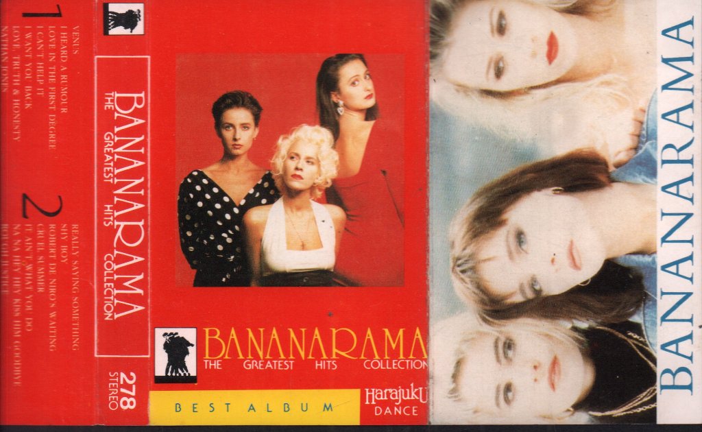 Bananarama - Greatest Hits Collection - Cassette