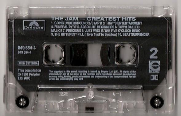 Jam - Greatest Hits - Cassette