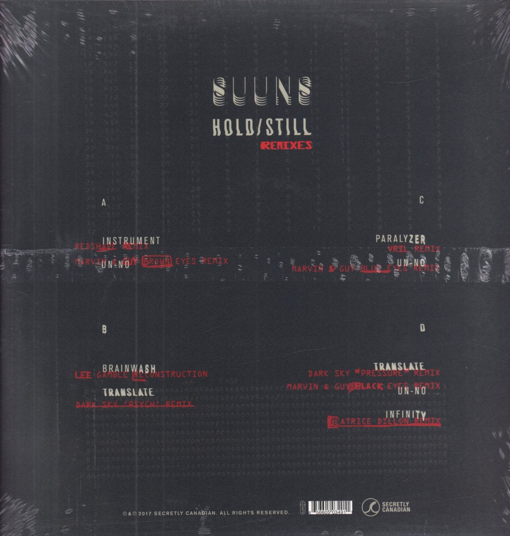 Suuns - Hold/Still Remixes - Double 12 Inch