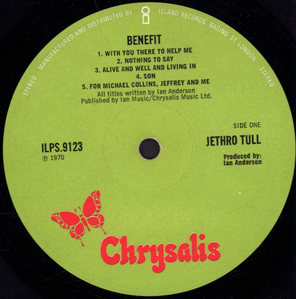 Jethro Tull - Benefit - Lp