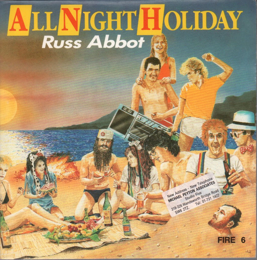 Russ Abbot - All Night Holiday - 7 Inch