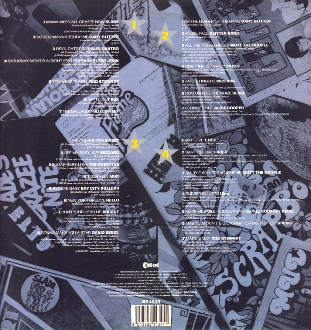 Various Artists - Glam Slam (Definitive Glam Rock Collection) - Lp