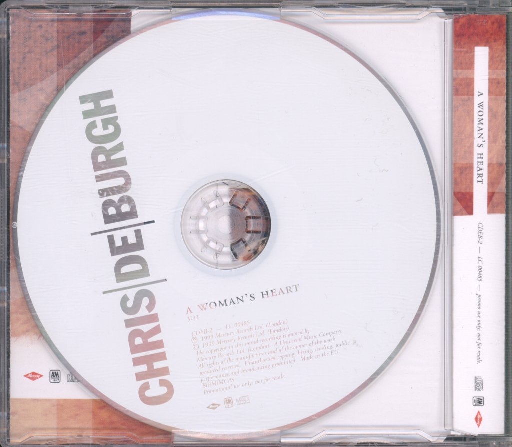 Chris De Burgh - A Woman's Heart - Cd