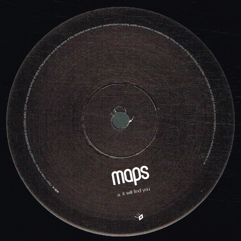 Maps - It Will Find You - 10 Inch