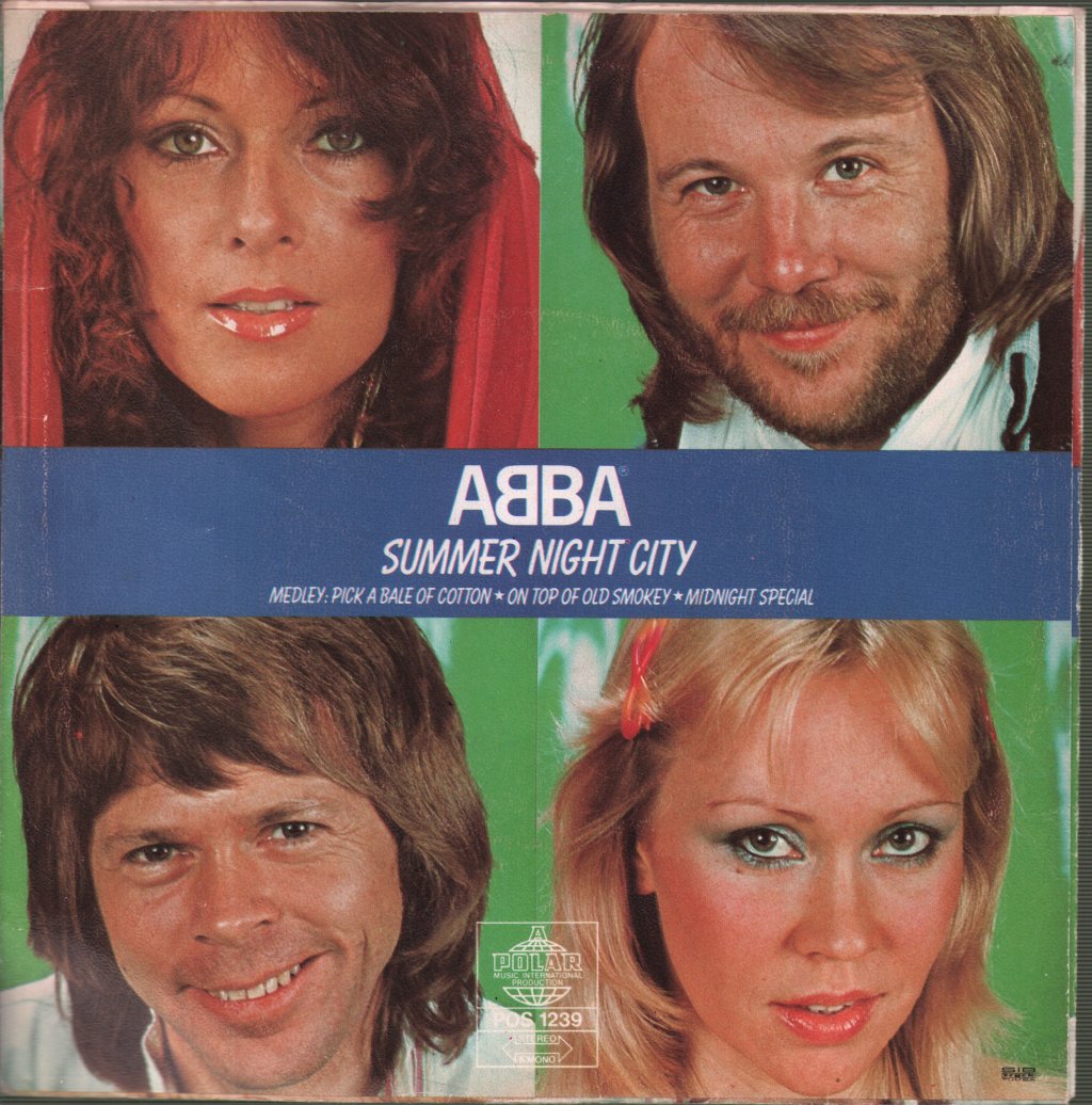 ABBA - Summer Night City - 7 Inch