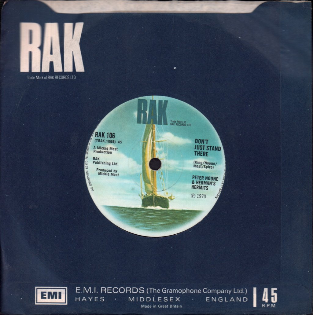 Peter Noone - Lady Barbara - 7 Inch