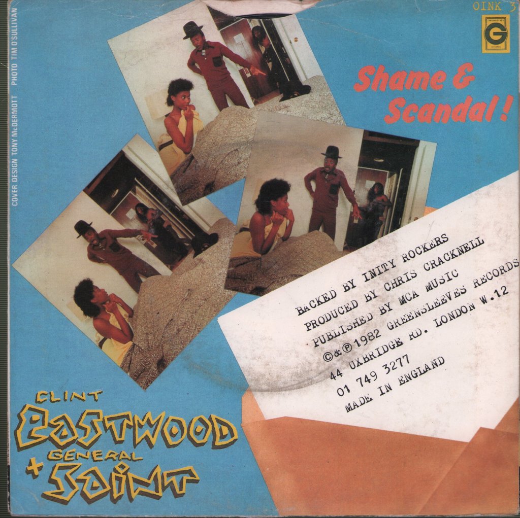 Clint Eastwood And General Saint - Shame And Scandal In The Family - 7 Inch