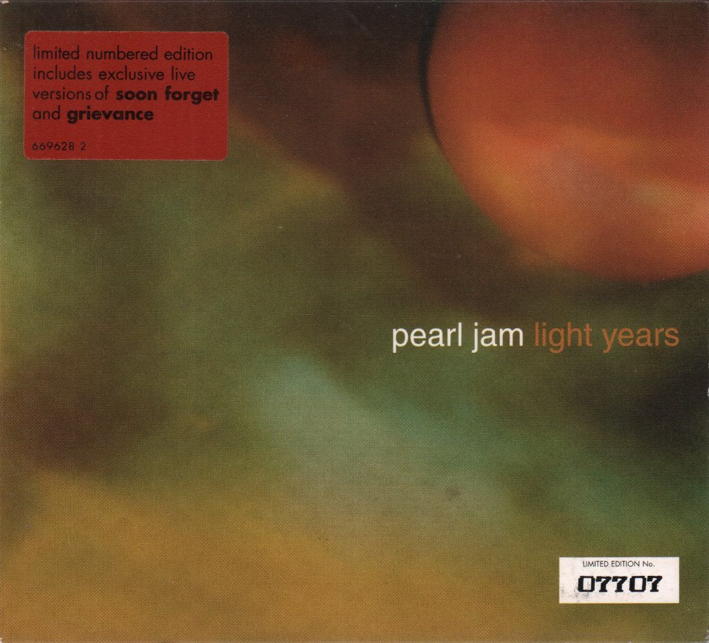 Pearl Jam - Light Years - Cd