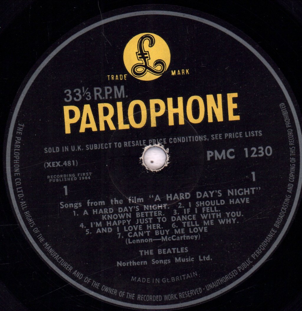 Beatles - A Hard Day's Night - Lp