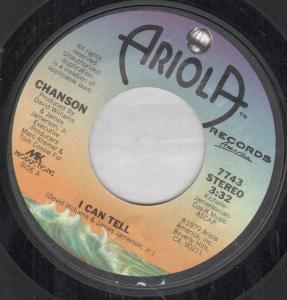Chanson - I Can Tell - 7 Inch