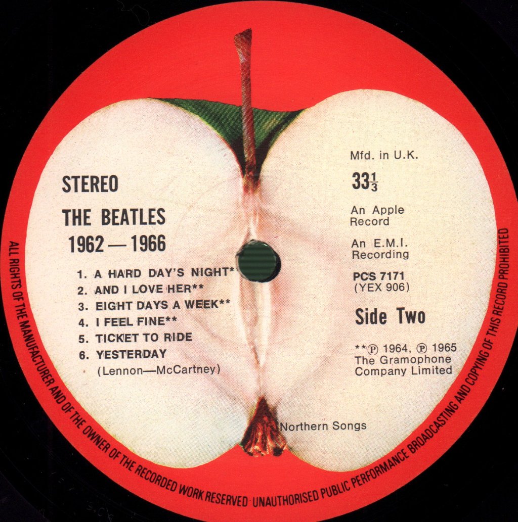 Beatles - 1962-1966 - Double Lp