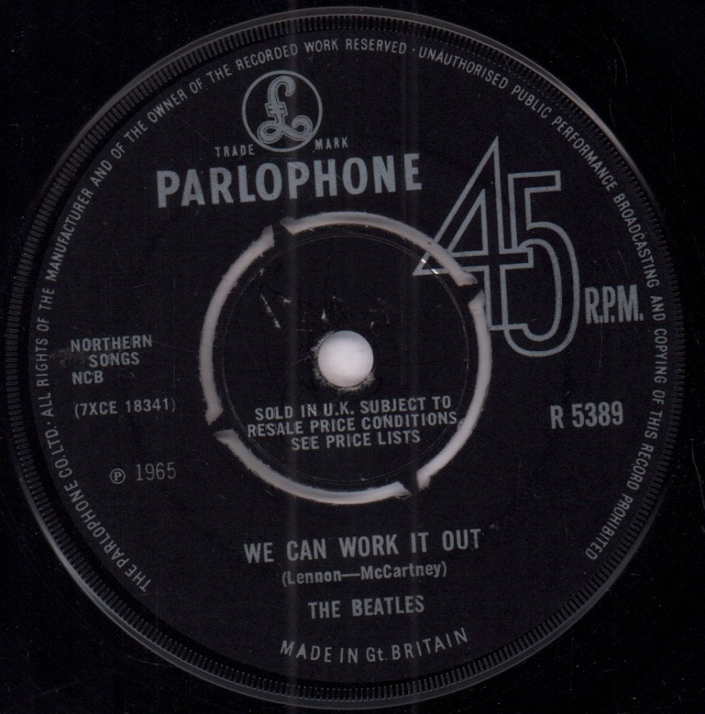 Beatles - We Can Work It Out - 7 Inch