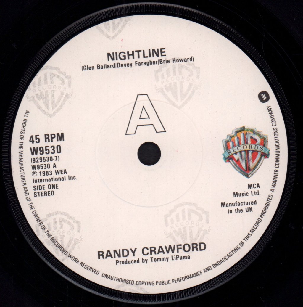 Randy Crawford - Nightline - 7 Inch