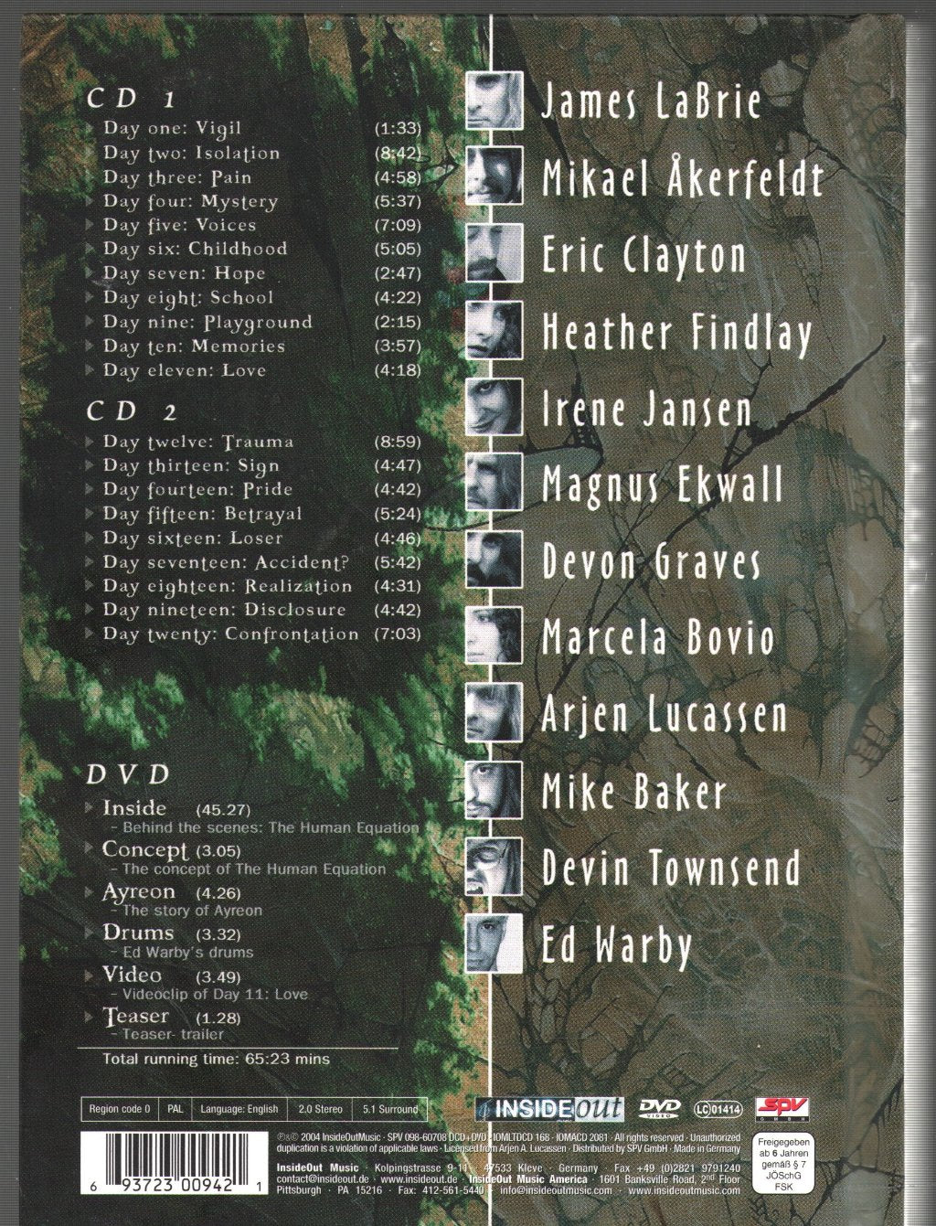 Ayreon - Human Equation - Cd Set