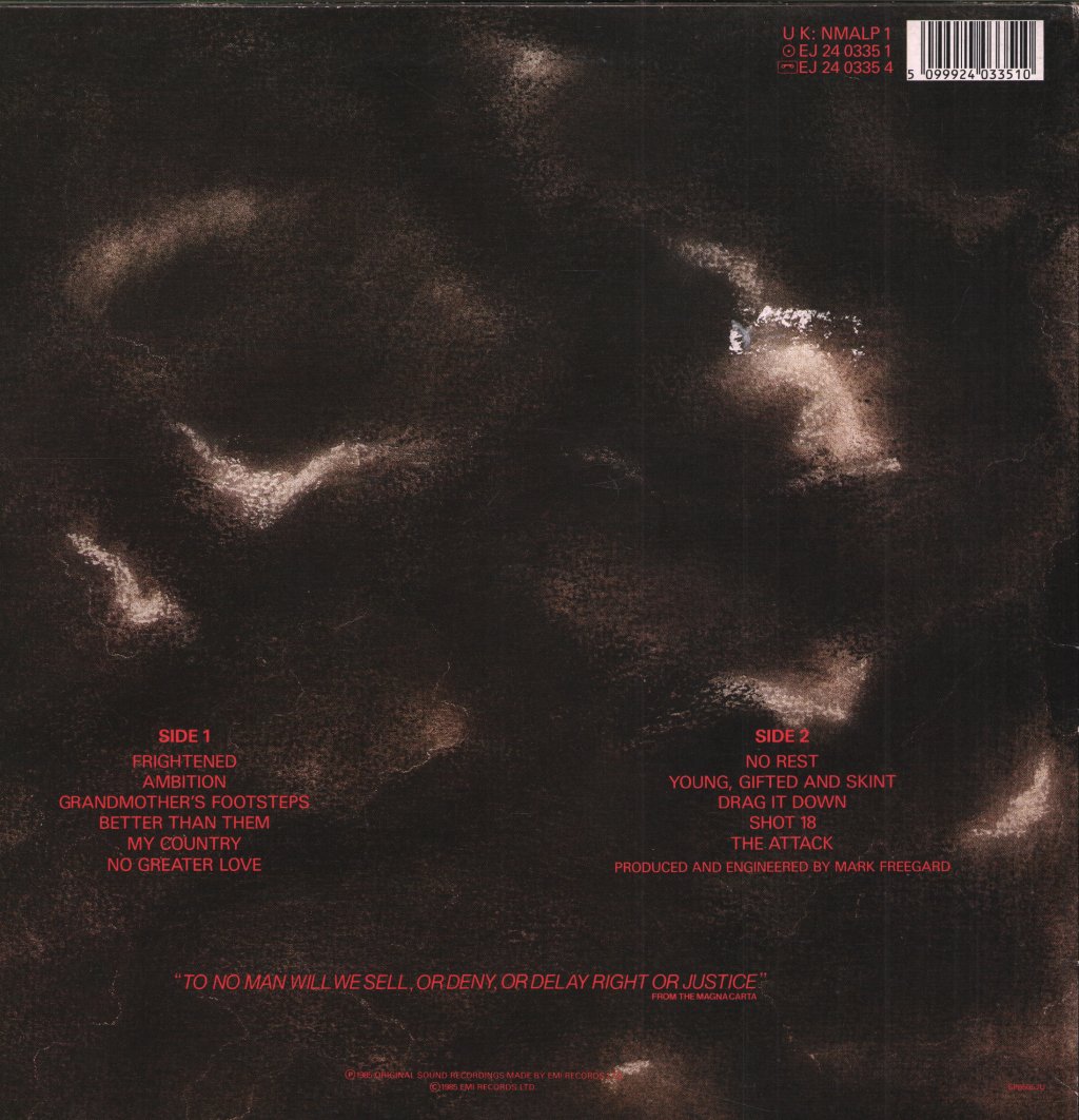 New Model Army - No Rest For The Wicked - Lp