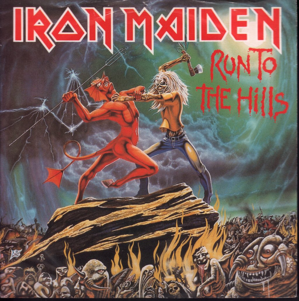 Iron Maiden - Run To The Hills - 7 Inch