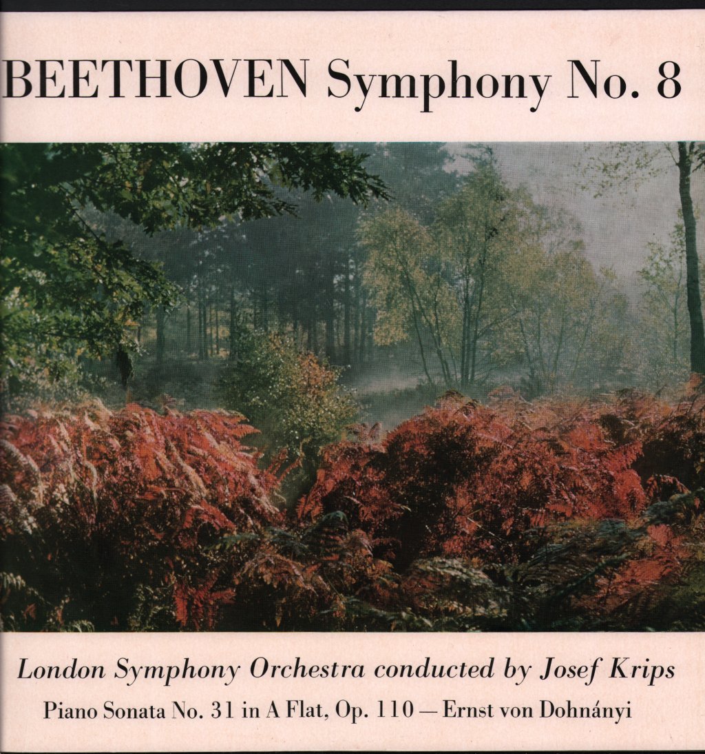 Josef Krips / London Symphony Orchestra - Beethoven - Symphony No. 8 - Lp