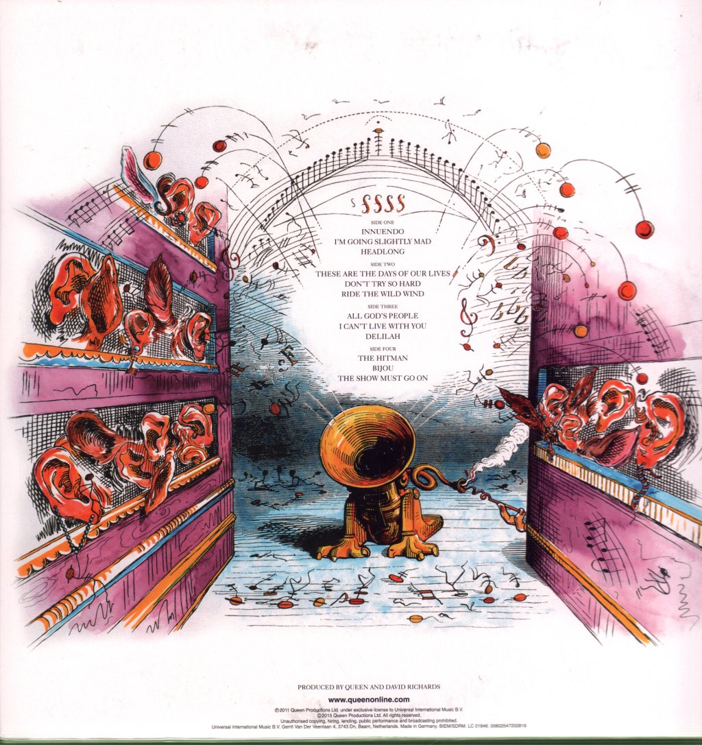 Queen - Innuendo - Double Lp