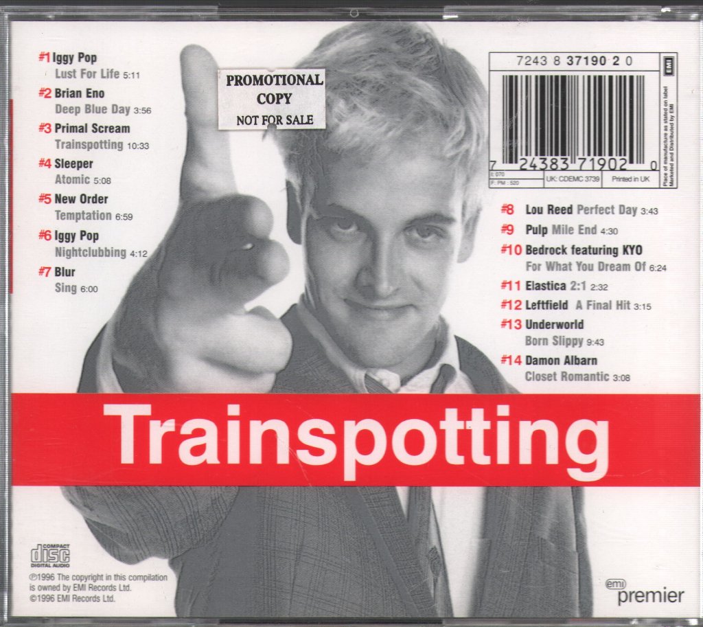 Various Artists - Trainspotting (Music From The Motion Picture) - Cd
