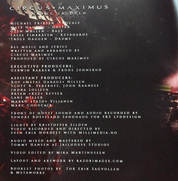 Circus Maximus - Havoc In Oslo - Double Cd