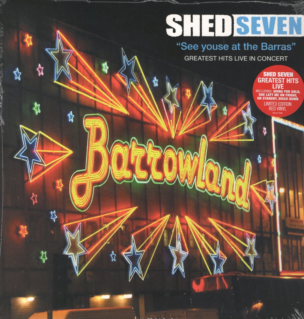 Shed Seven - See Youse At The Barras - Greatest Hits Live In Concert - Lp