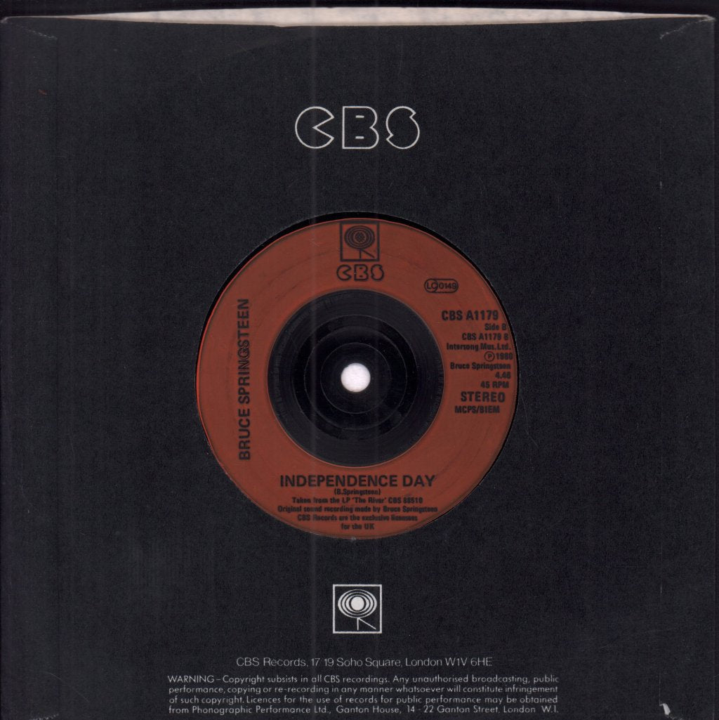 Bruce Springsteen - River - 7 Inch