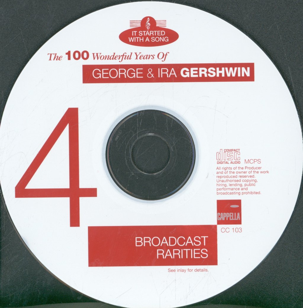 George And Ira Gershwin - 100 Wonderful Years Of - Cd
