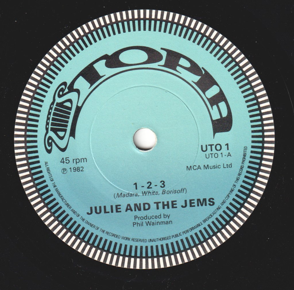 Julie And The Jems - 123 - 7 Inch