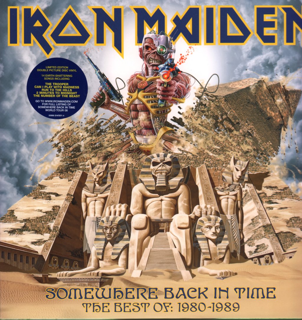 Iron Maiden - Somewhere Back In Time (The Best Of: 1980-1989) - Double Lp