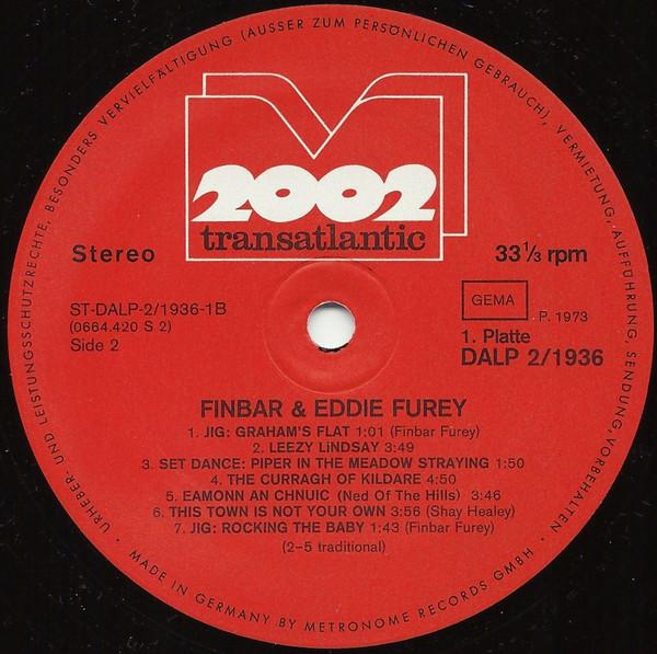 Finbar And Eddie Furey - Finbar & Eddie Furey Album Vol. 2 - Double Lp