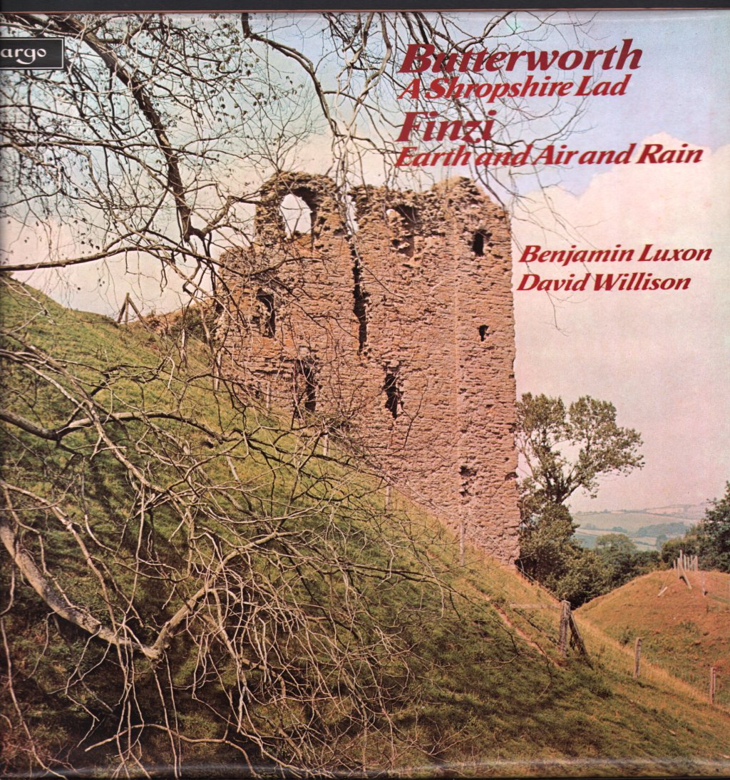Benjamin Luxon / David Willison - A Shropshire Lad And Other Songs - Lp