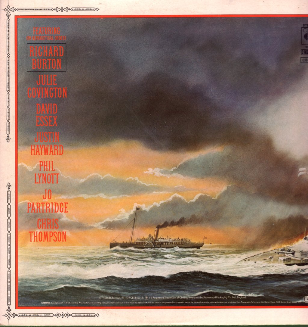 Jeff Wayne - War Of The Worlds - Double Lp